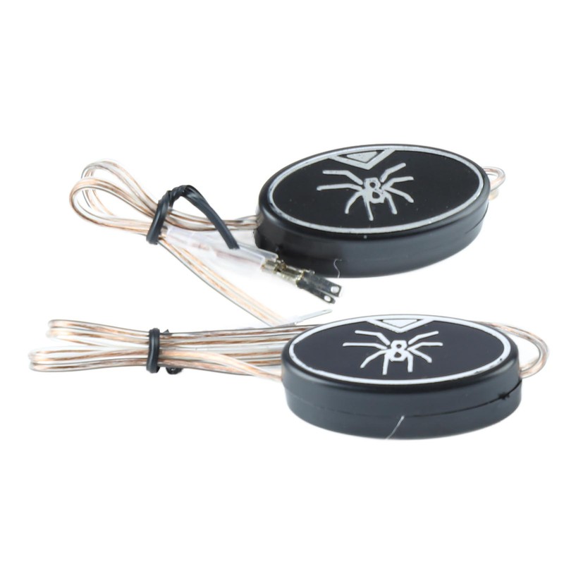 Car Loudspeakers Stereo Round Tweeter with Chrome Plated Spider Pattern