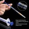 100pack 1ml Luer Lock Lab Syringe with 25 Guage 1