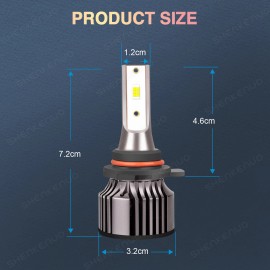 SHENKENUO LED Headlight & Fog Lights Bulbs Combo Kit For Buick LaCrosse 2014 2015 2016