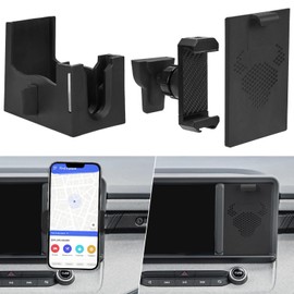 JOYTUTUS Cubby Phone Mount Cubby Storage Compatible with Ford Maverick 2024 2023 2022 Truck Dash Cubby Insert Phone Holder & Storage Box Kit
