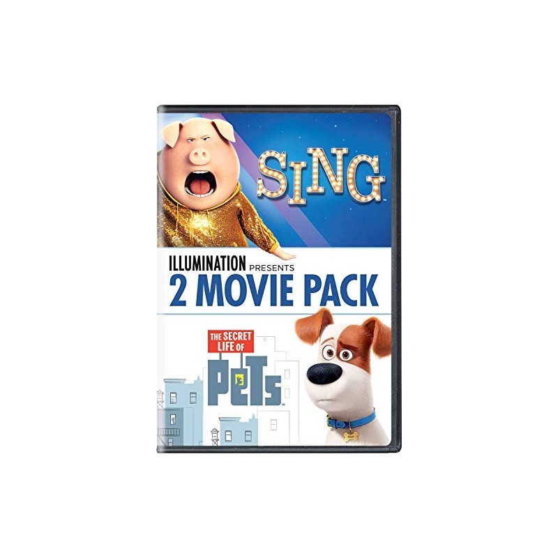 ILLUMINATION PRESENTS: 2-MOVIE PACK (SING / THE SECRET LIFE OF