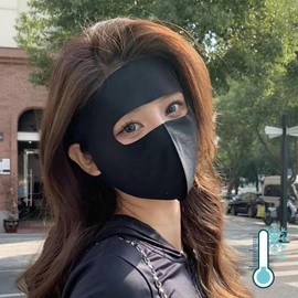 Golf Mountaineering Face Mask Golf Mask Cool Mask Face Mask Mountaineering Mask Sun-blocking gray 5ea