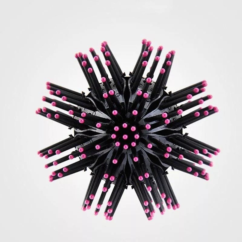 GENIAL DF Cepillo 3d Esféra 360 Modelador Para Cabello Rizos
