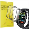 Compatible for Ddidbi Smart Watch Screen Protector, [3 Pack] Lamshaw