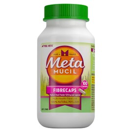 Metamucil Daily Fibre Supplement Caps, 100 Doses