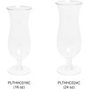 Thunder Group PLTHHC016C Hurricane Glass, 16-Ounce