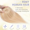 TESS Real Hair Toppers For Women UK Human Hair For