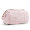 LWLWA Porta Trucchi, Makeup Bag Organizzatore Scompartimenti, Rosa
