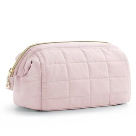 LWLWA Porta Trucchi, Makeup Bag Organizzatore Scompartimenti, Rosa