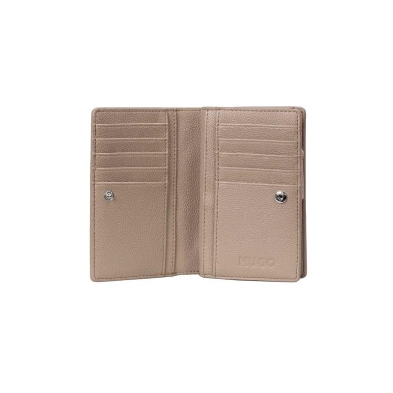 HUGO bel multi wallet l, Dark Beige, Standard size
