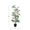 Creative Co-Op Faux Fern Tree in Plastic Pot, Green