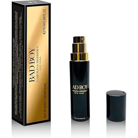 Carolina Herrera Bad Boy Extreme Cologne for Men Mini Spray EDP 0.34 Fl oz