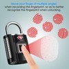Fingerprint Lock, TSA Approved Smart Digital Locker Lock for Gym,