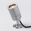LITECRAFT Kenn Outdoor Spike Spotlight Adjustable Ground Garden Light -