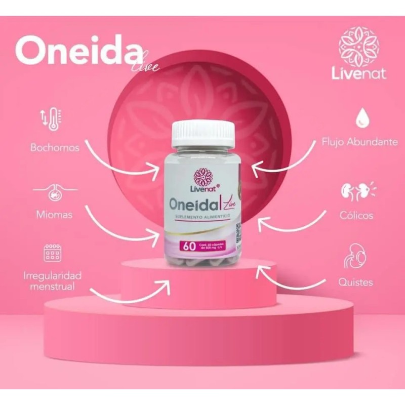 Oneida Live Capsula Hormonal Mujer