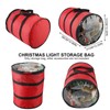 Non Waterproof Christmas Lights Storage Bag Nylon Storage Bag