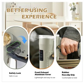 Woodpecker 18 Gauge Pneumatic Brad Nailer with Safety 3/8-Inch to 1-3/16-Inch Length F30S Air Power Continuous Shot Brad Nail Gun Finish Nail Gun for Woodworking Crafts