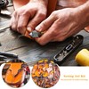WILLBOND 12 Pcs Leather Sewing Awl Kit Including Handheld Sewing