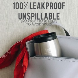 Mighty Mug | The Untippable Mug | Grips When Hit, Lifts for Sips | Insulated Stainless Steel Tumbler | Cupholder Friendly | Gifts for Women Men All | Leakproof | 6 Hour Hot / 24 Cold | 16oz | Oceanic