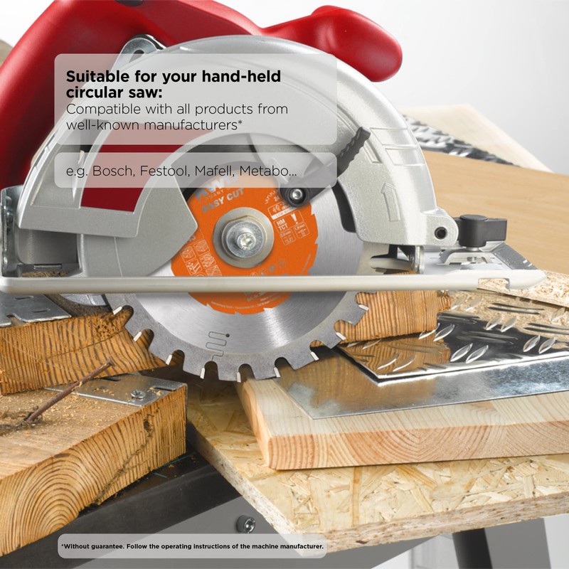 kwb Circular Saw Blade 127 x 12.75 mm, Fast Cutting,