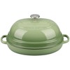 EDGING CASTING Enameled Oval Cast Iron Dutch Oven Pot with