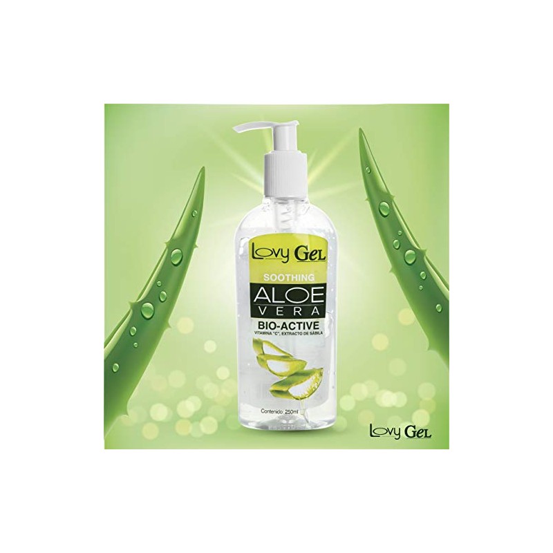 Lovy Care Gel Aloe Vera BIOACTIVE + Vitamina C Paquete
