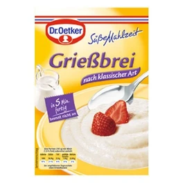 2x Dr. Oetker Süße Mahlzeit Grießbrei (German Import)