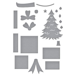 SPELLBINDERS PAPERCRAFTS, INC Etched Dies Presents, Metal