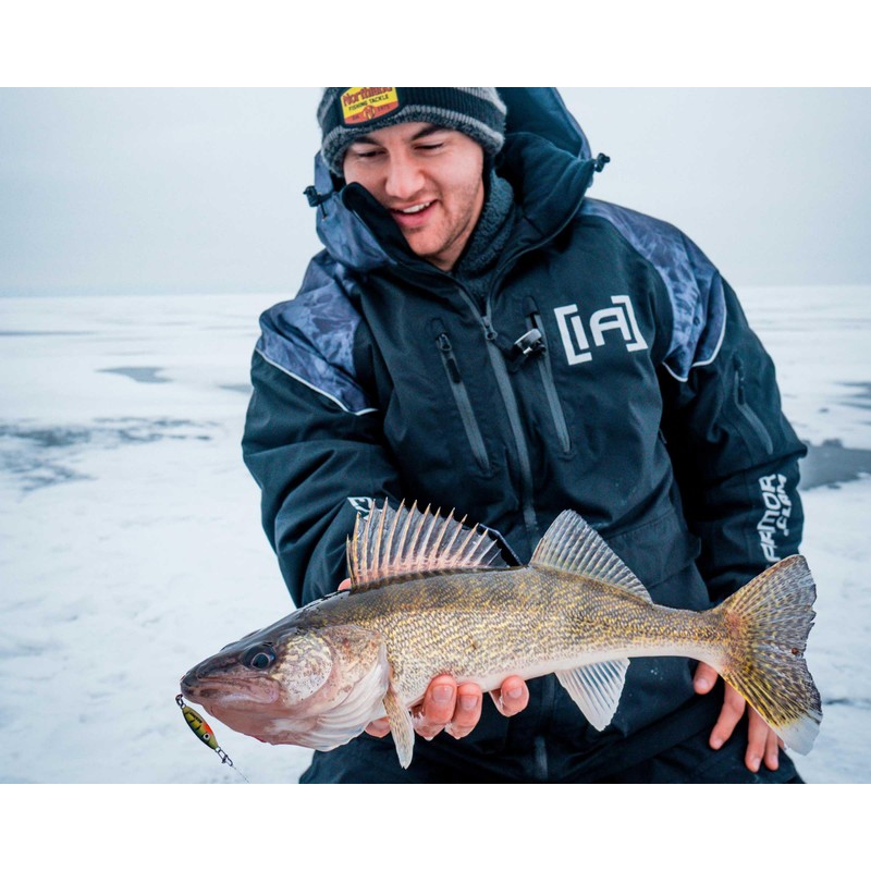 Northland Buck Shot Rattle Spoon (3/8-Ounce, Glow Firetiger)