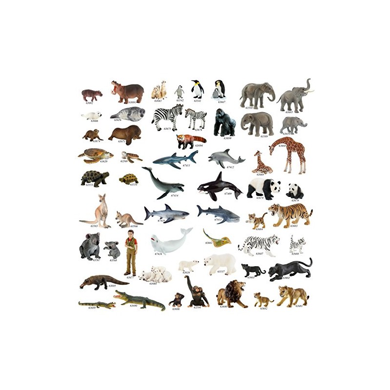 Bullyland "Panda" Figure (Red)