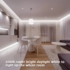 dalattin White LED Strip Lights, 40ft Dimmable LED Light Strip