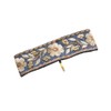 VingTAINE H7730-BL- Hair Cuff, Embroidered, Wired, Pony Hook, Flower, Hairband,