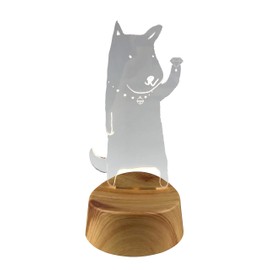 Toyo Case Arista ART-ITR-04 Inzalaf Dog, Size: Approx. W 4.1 x D 3.4 x H 8.5 inches (10.4 x 8.6 x 21.4 cm)