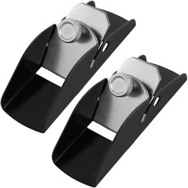 2Pcs Small Wood Planer Hand Tool Adjustable Mini Trimming Planer Mini Hand Planer Lightweight Woodworking Flat Bottom Trimming Block Plane for Wood Carpenter Fulasun(black)