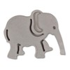 Städter Cookie Cutter Elephant Plastic Cookie Cutter with Ejector