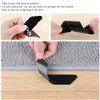 Rug Grippers, 24 Pack Carpet Sticky Pads for Curling Corners