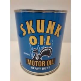 Skunk Oil Vintage Skunk Oil Motor Oil Can 1 qt. -  ( Re-pop Collectible )