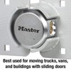 Master Lock M736XKAD Magnum Heavy Duty Solid Steel Hidden Shackle