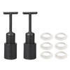 sourcing map E14 Socket Ring Removal Tool T Type with