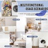 Nautical Theme Laundry Basket Foldable Retro Anchor Rudder Laundry Hamper