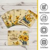 pinata Sunflower Kitchen Decor, Sunflower Placemats, Farmhouse Yellow Place Mats
