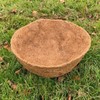 Selections Pack of 5 Round Coco Garden Hanging Basket Planter