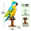 688-Piece Mechanical Animal Building Blocks for DIY Model Building –