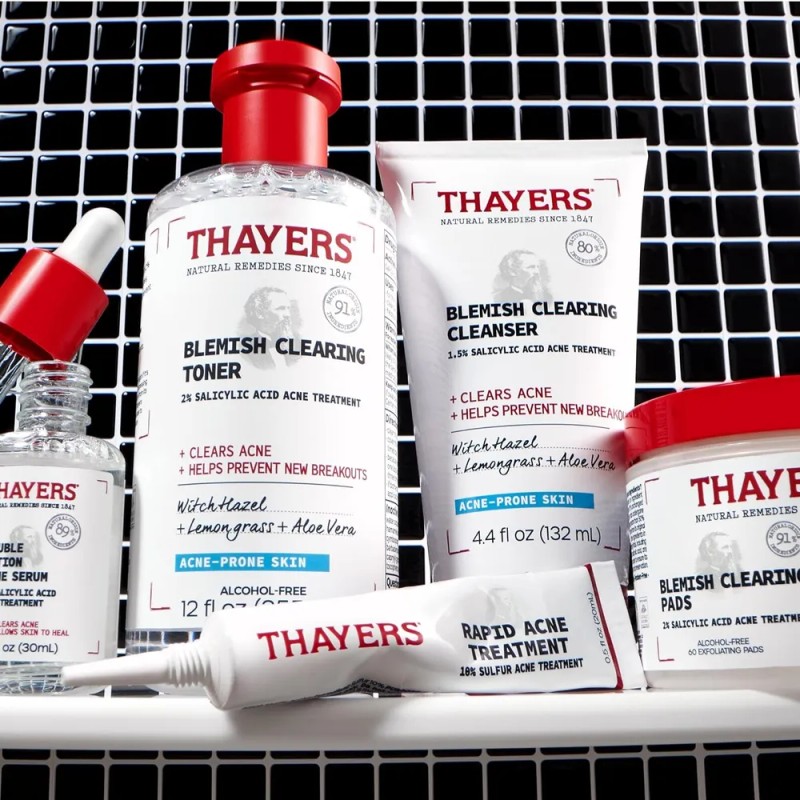 Thayers Almohadillas Exfoliantes Anti Imperfecciones 60pz Grasa Día/noche