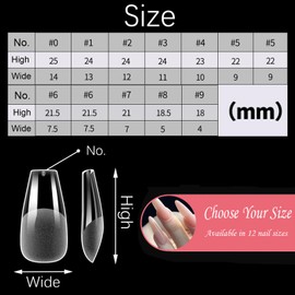 Pack of 24 Press on Nails, Glitter French Artificial Nails, Milky French Press on Nails, Nails with Leopard Simulation, Acrylic Full Cover Nails for Sticking with Glue (A10)