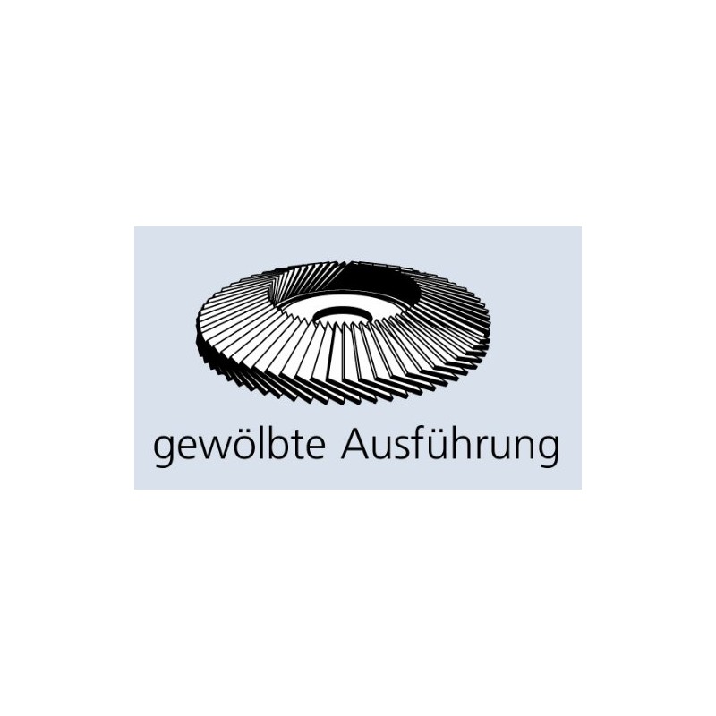 Klingspor 94926 Abrasive Mop Disc SMT 626 180x22,23 mm, 10