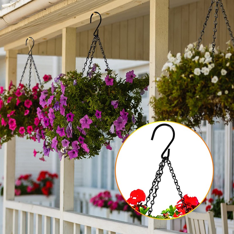 TAORISH 6 Pack 9.5 Inch Hanging Chain for Bird Feeders,