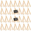 100 Pieces Mini Wood Easel Stands Small Wooden Canvas Easels