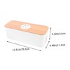 KOMBIUDA 1Pc Round Holed Cable Box Desktop Power Line Organizer