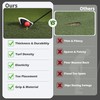 Fanshaw Premium Dual-Turf Golf Mat 5x4 40mm Thickened for Practice